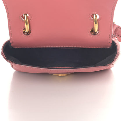 Burberry Trench Calfskin Mini DK88 Top Handle Bag Blossom Pink 4 of 9