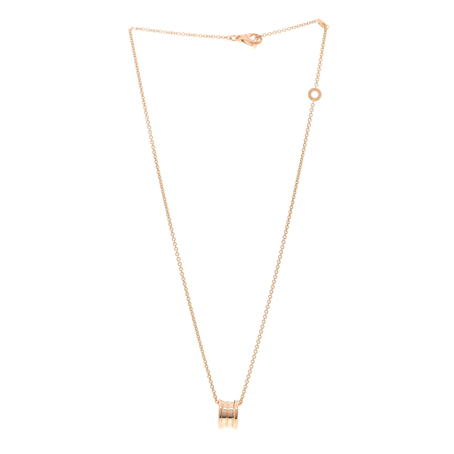 18K Rose Gold B.Zero1 Pendant Necklace