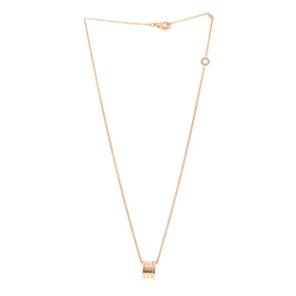 Bulgari 18K Rose Gold B.Zero1 Pendant Necklace 3 of 4