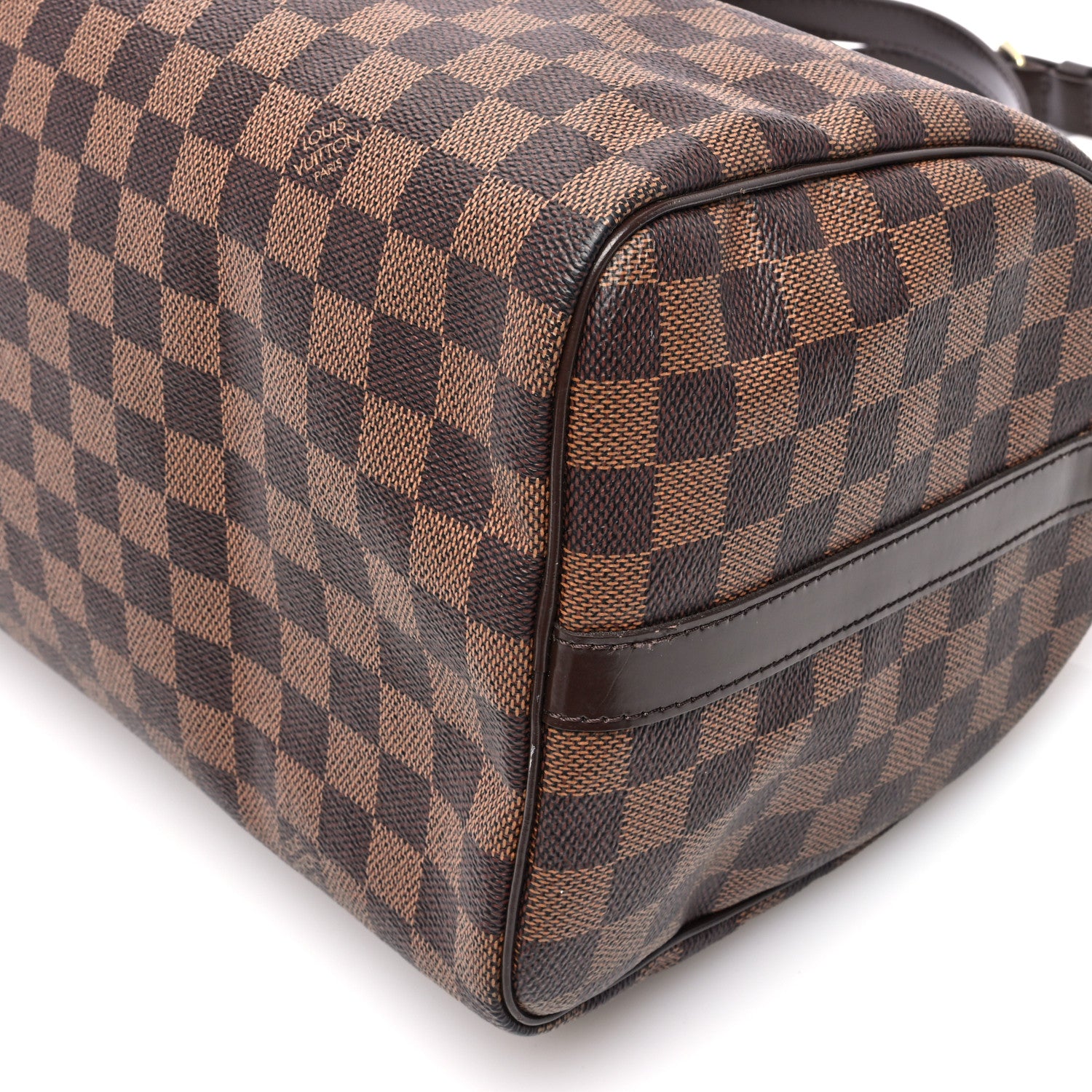 Louis Vuitton Damier Ebene Speedy Bandouliere 30 9 of 9