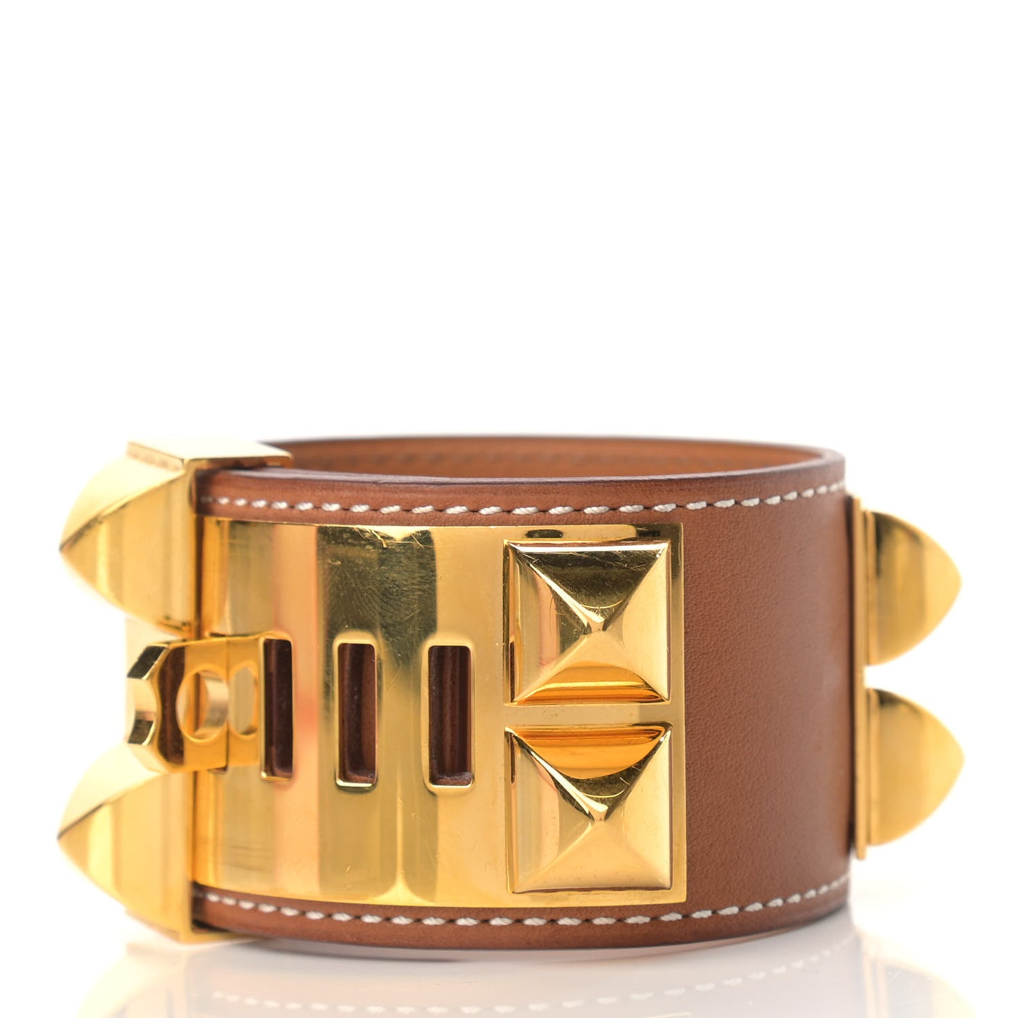 Barenia Collier de Chien CDC Bracelet S Fauve
