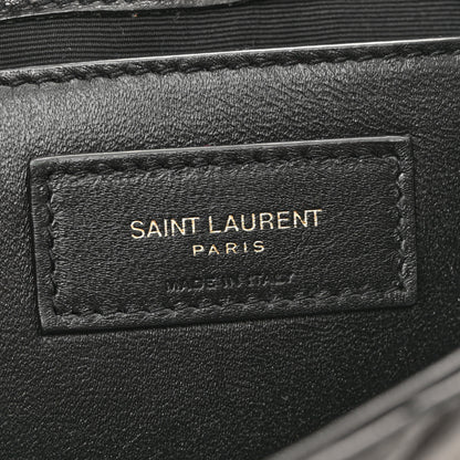 Saint Laurent Lambskin Quilted Monogram Mini Nolita Black 6 of 10