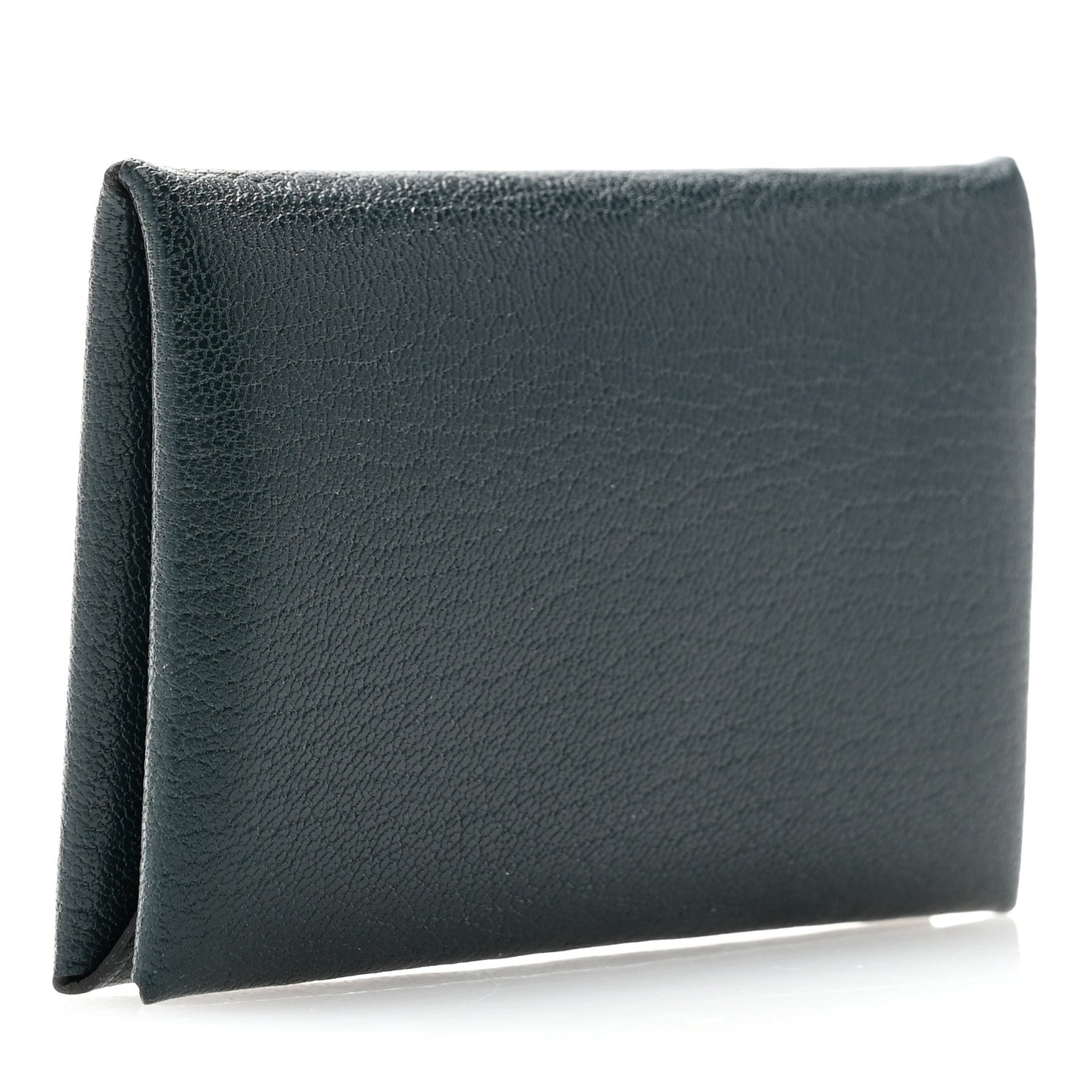 Hermes Chevre Mysore Calvi Card Case Vert Cypress 3 of 8