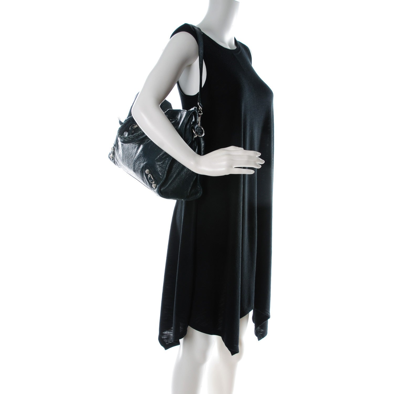 Balenciaga Agneau Giant 12 Silver Hardware City Vert Pinede 2 of 7