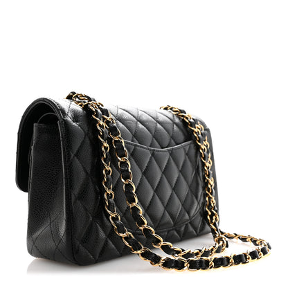 Chanel Caviar Quilted Small Double Flap Black 3 of 13