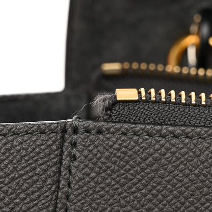 Celine Grained Calfskin Mini Belt Bag Grey 17 of 19
