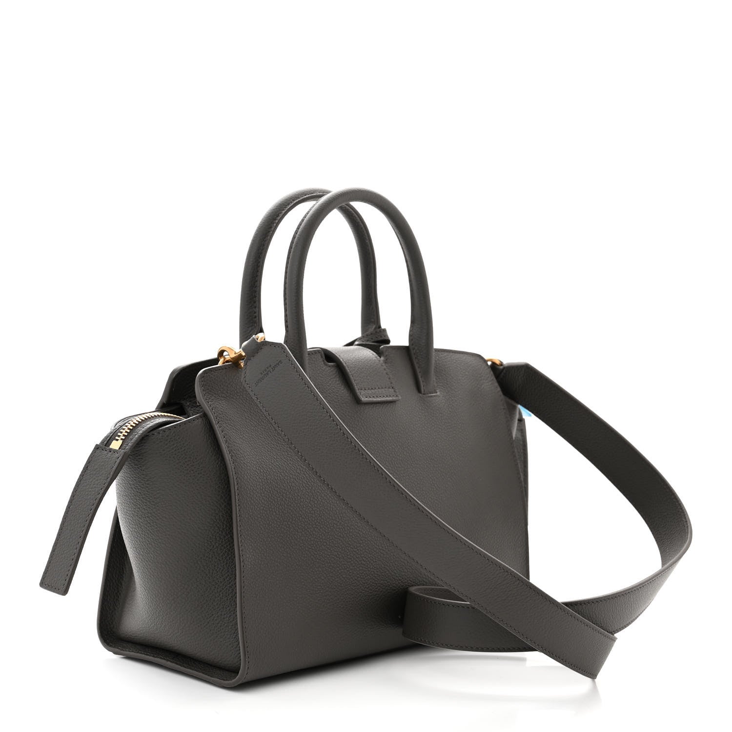 Saint Laurent Calfskin Baby Monogram Downtown Cabas Pebble 3 of 10