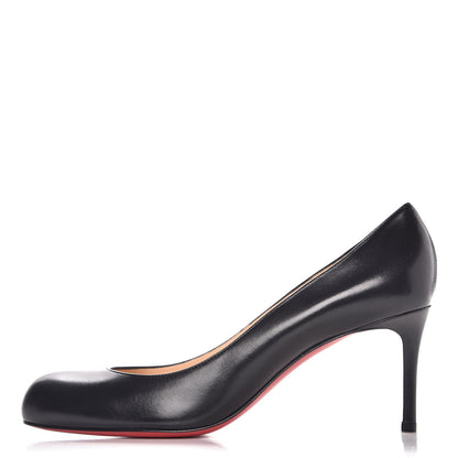 Christian Louboutin Shiny Nappa Simple 70 Pumps 39.5 Black 1 of 8