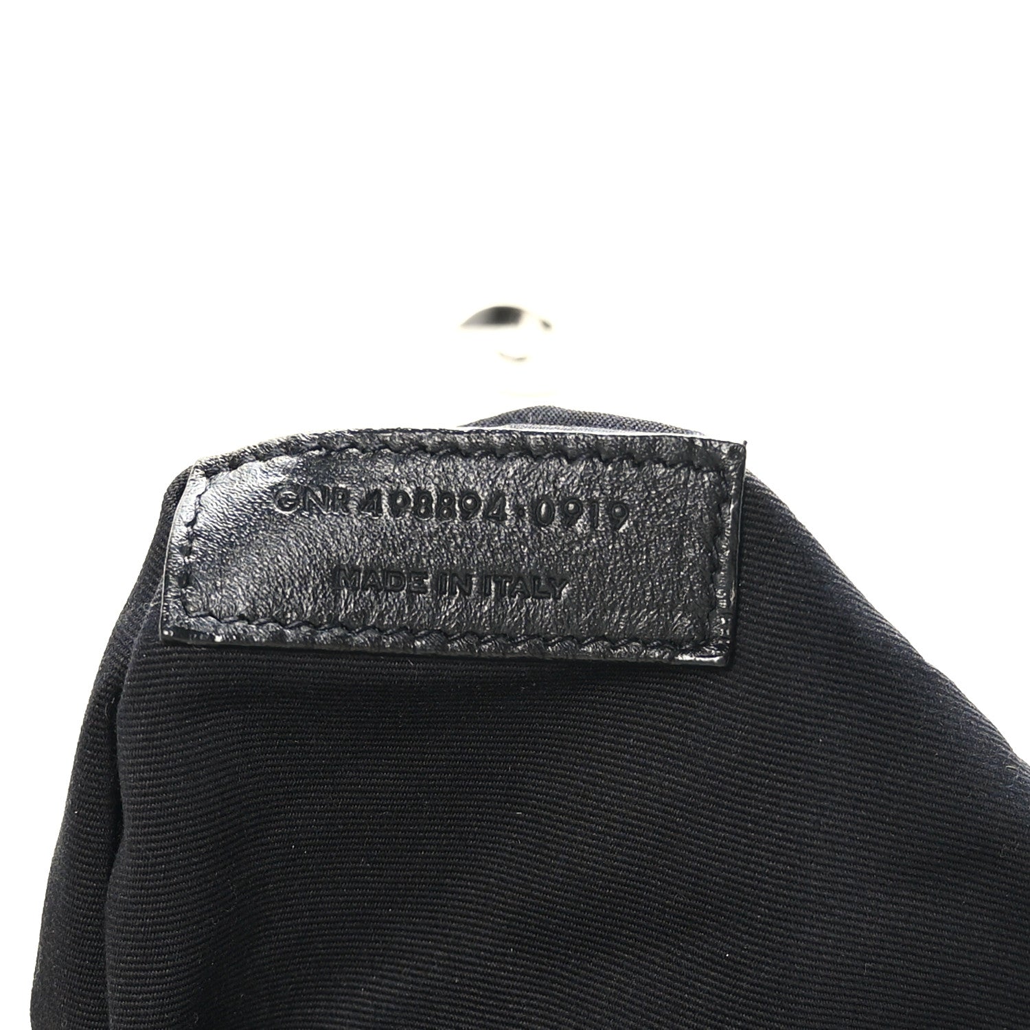 Saint Laurent Crinkled Calfskin Matelasse Monogram Medium Niki Chain Satchel Crema Soft 7 of 9