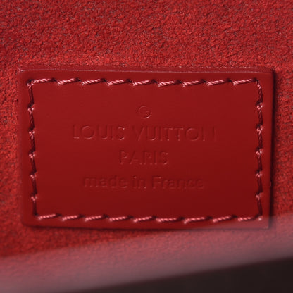 Louis Vuitton Damier Ebene Caissa Hobo Cherry 8 of 16