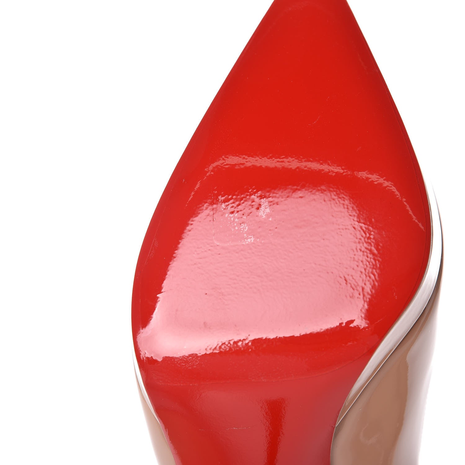 Christian Louboutin Patent Pigalle Plato 100 Pumps 39 Nude 12 of 13