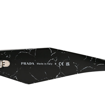 Prada Acetate Symbole Sunglasses SPR 08Y Black Marble 5 of 7