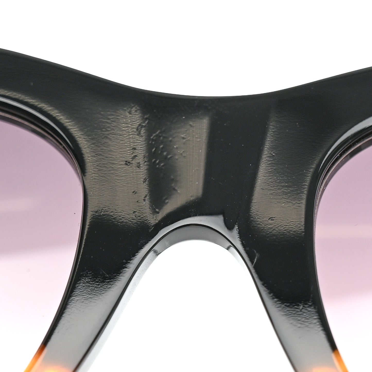 Acetate Polarized Cat Eye Sunglasses CL4004IN Havana Black