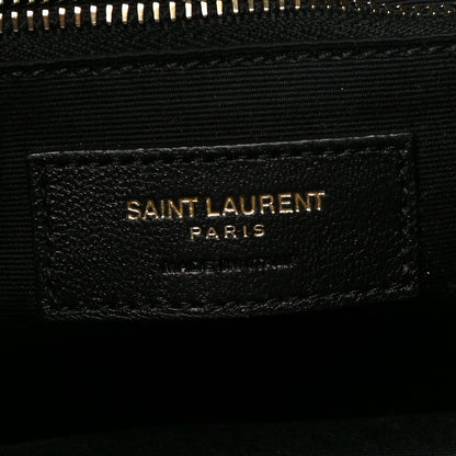 Saint Laurent Lambskin Matelasse Monogram Joe Backpack Black 10 of 19