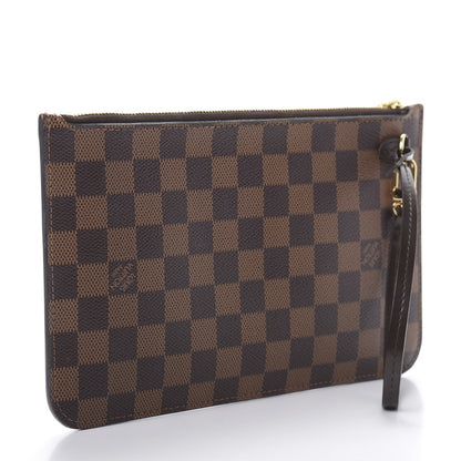 Louis Vuitton Damier Ebene Neverfull MM GM Pochette 3 of 12