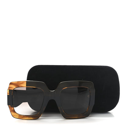 Gucci Square Frame GG0178S Sunglasses Havana 7 of 7