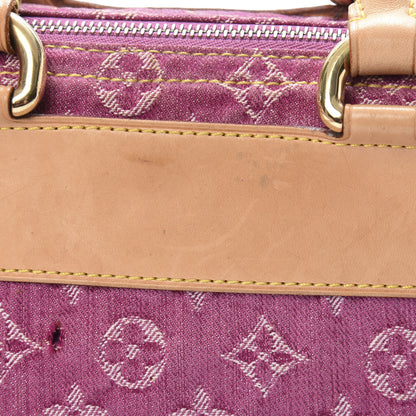 Louis Vuitton Monogram Denim Neo Speedy Fuchsia 17 of 21