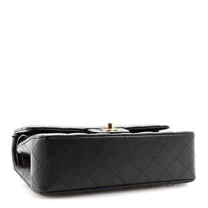 Chanel Lambskin Quilted Small Double Flap Black 4 of 11