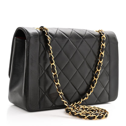Chanel Lambskin Quilted Medium Single Flap Black 3 of 11