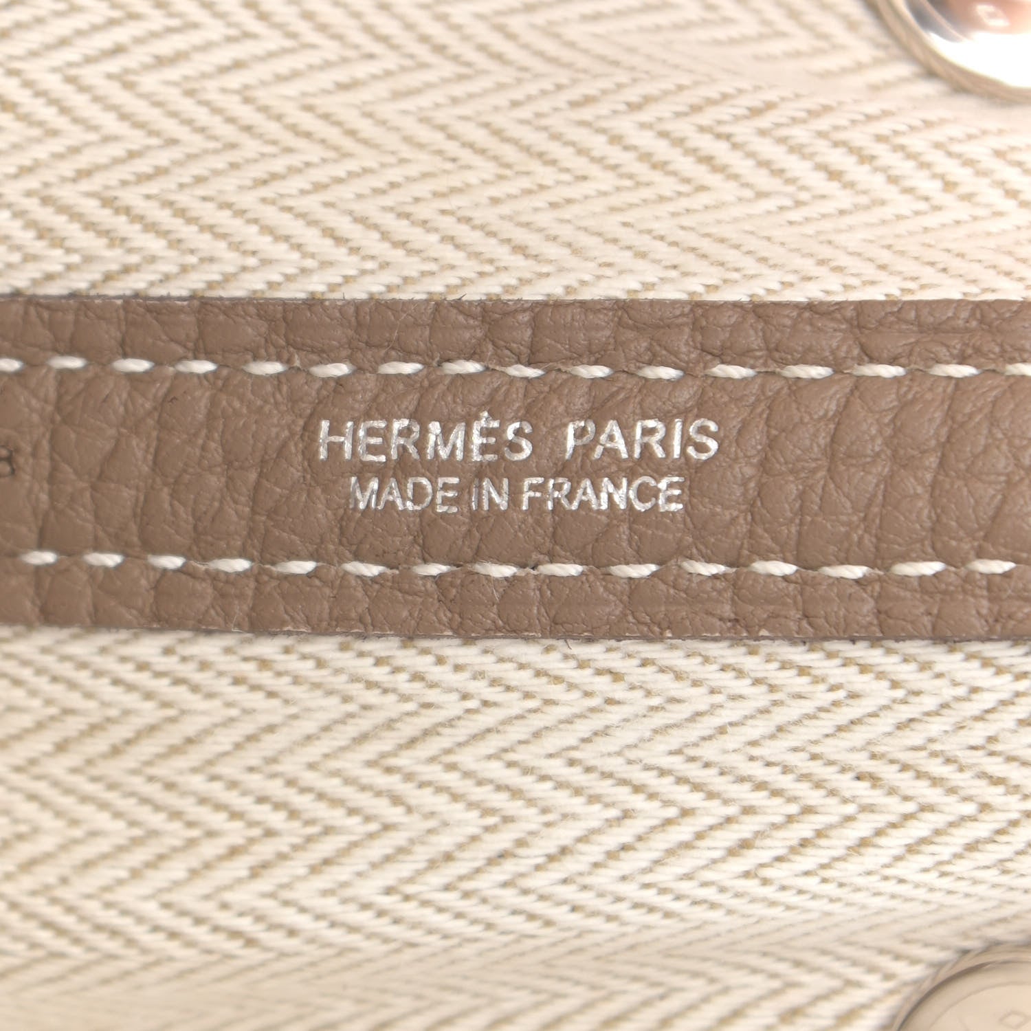 Hermes Negonda Garden Party 30 TPM Etoupe 6 of 13