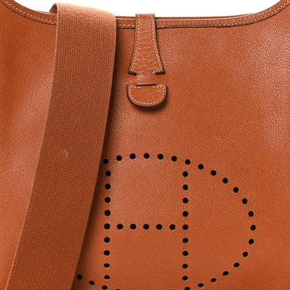 Hermes Epsom Evelyne II PM Gold 8 of 10