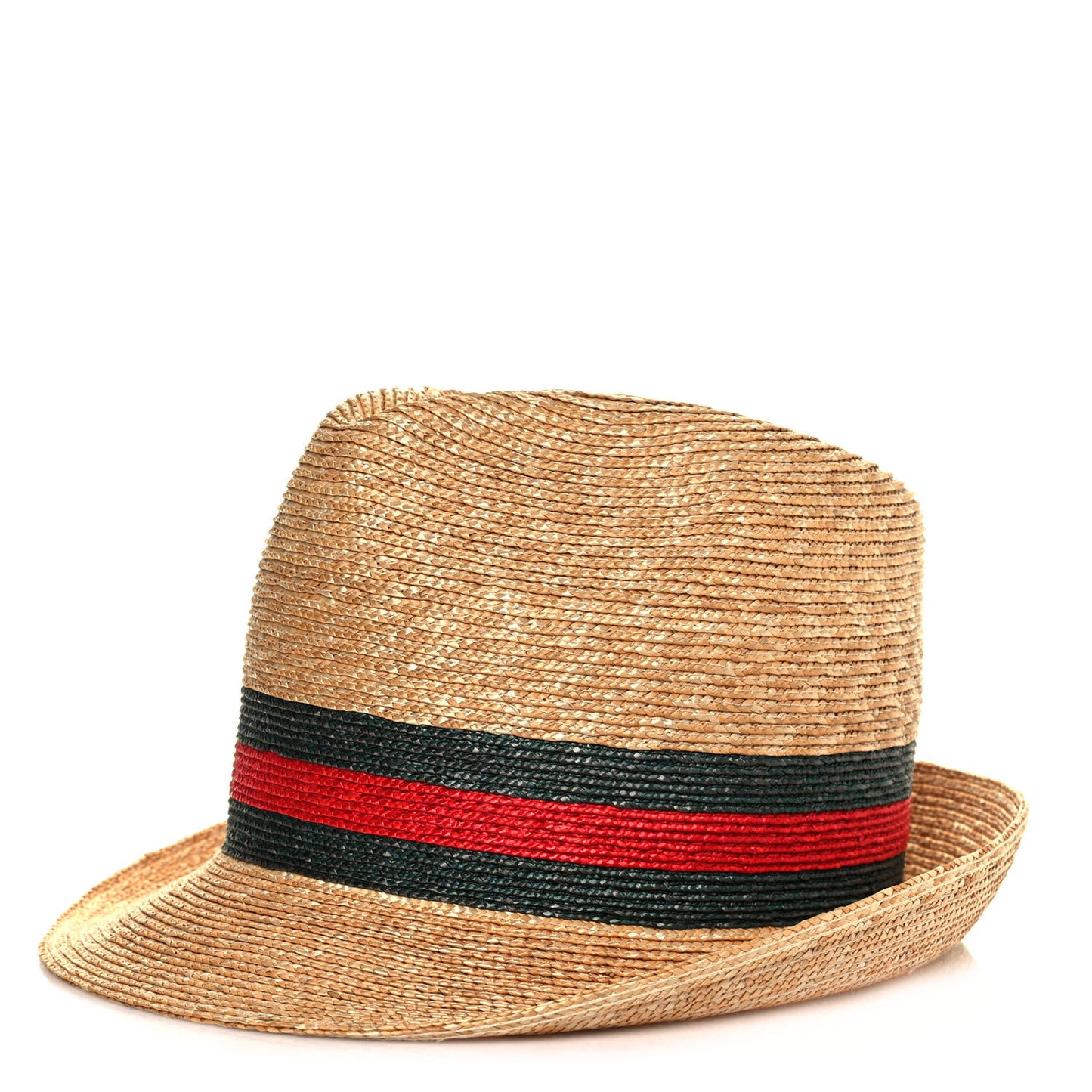 Abaca Straw Web Fedora Hat S