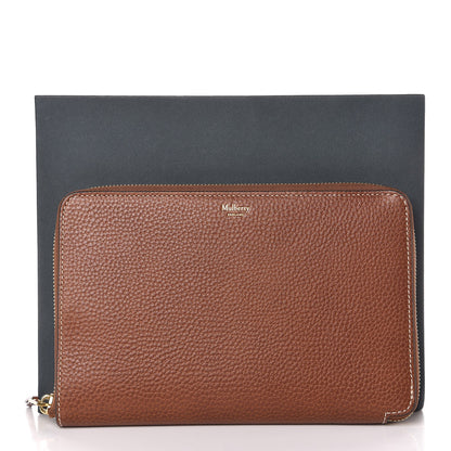 Mulberry Natural Grain Leather Large Organizer Wallet Oak 8 of 8