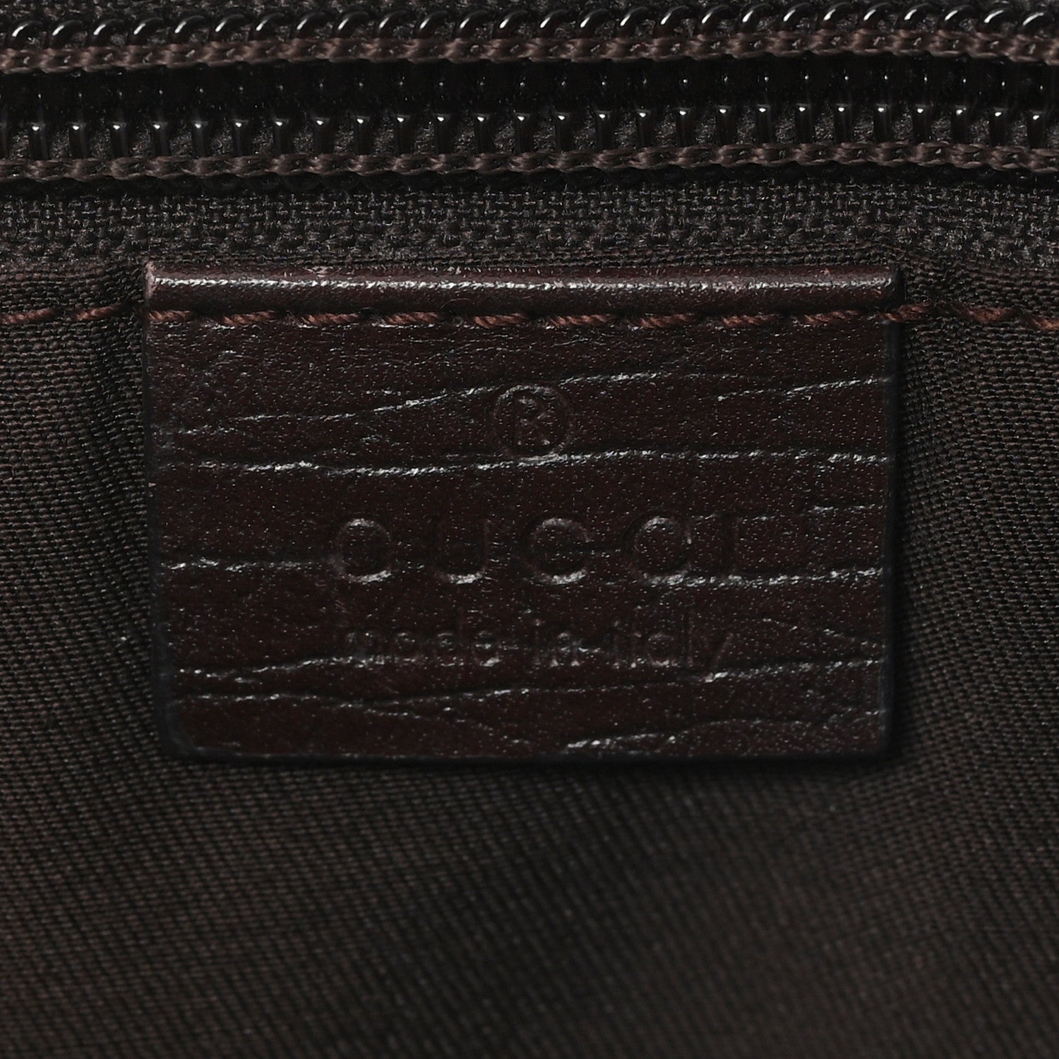 Gucci GG Plus Monogram Small Vertical Tote Dark Brown 6 of 12