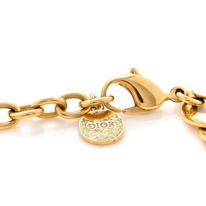 Christian Dior Metal Danseuse Etoile Chain Bracelet Gold 5 of 6
