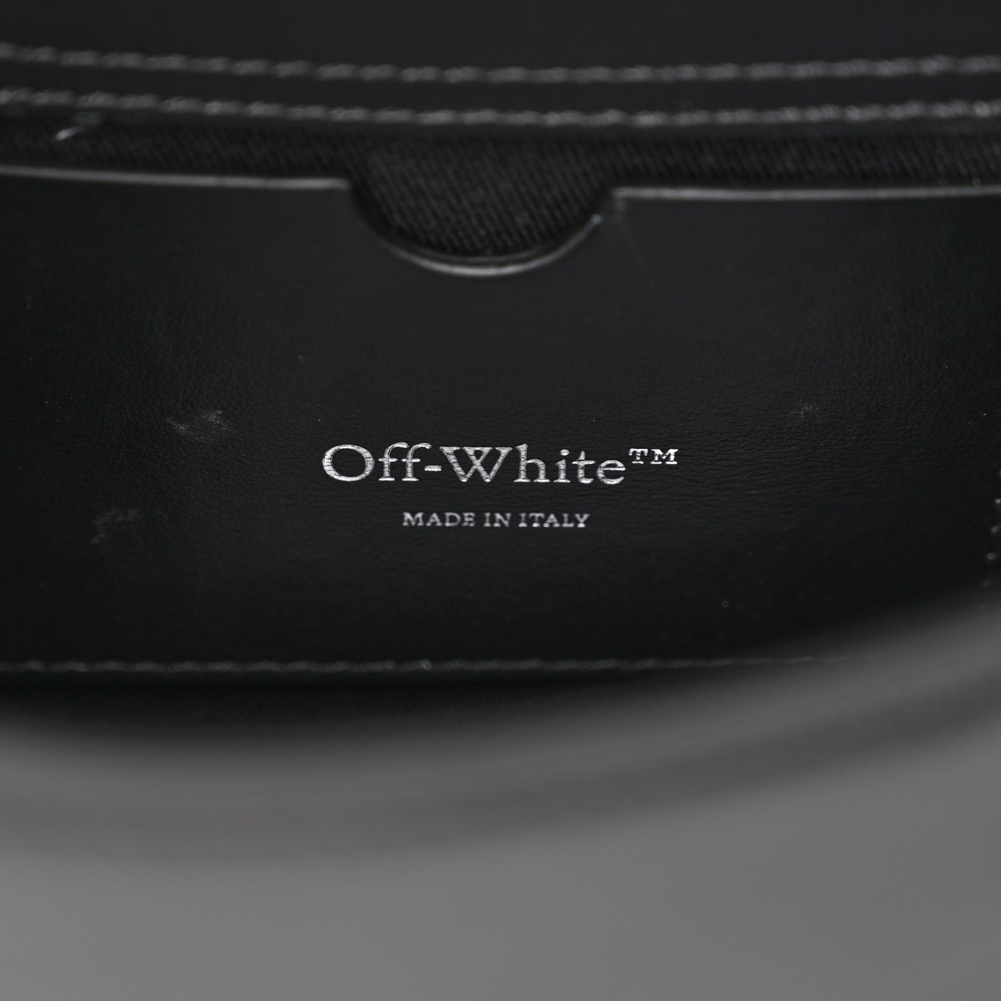 Calfskin Clam Shoulder Bag Black