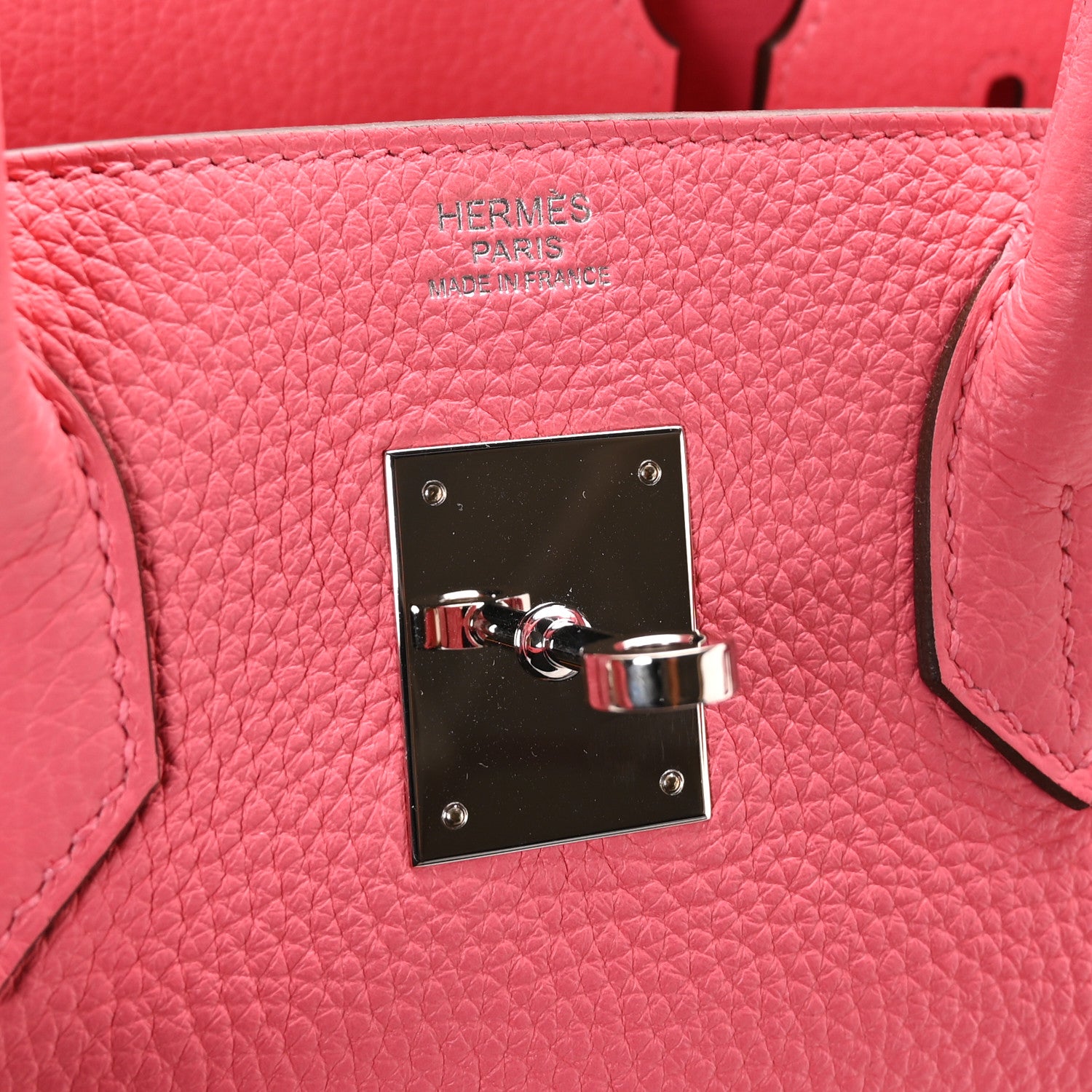 Hermes Togo Birkin 30 Rose Azalee 6 of 11