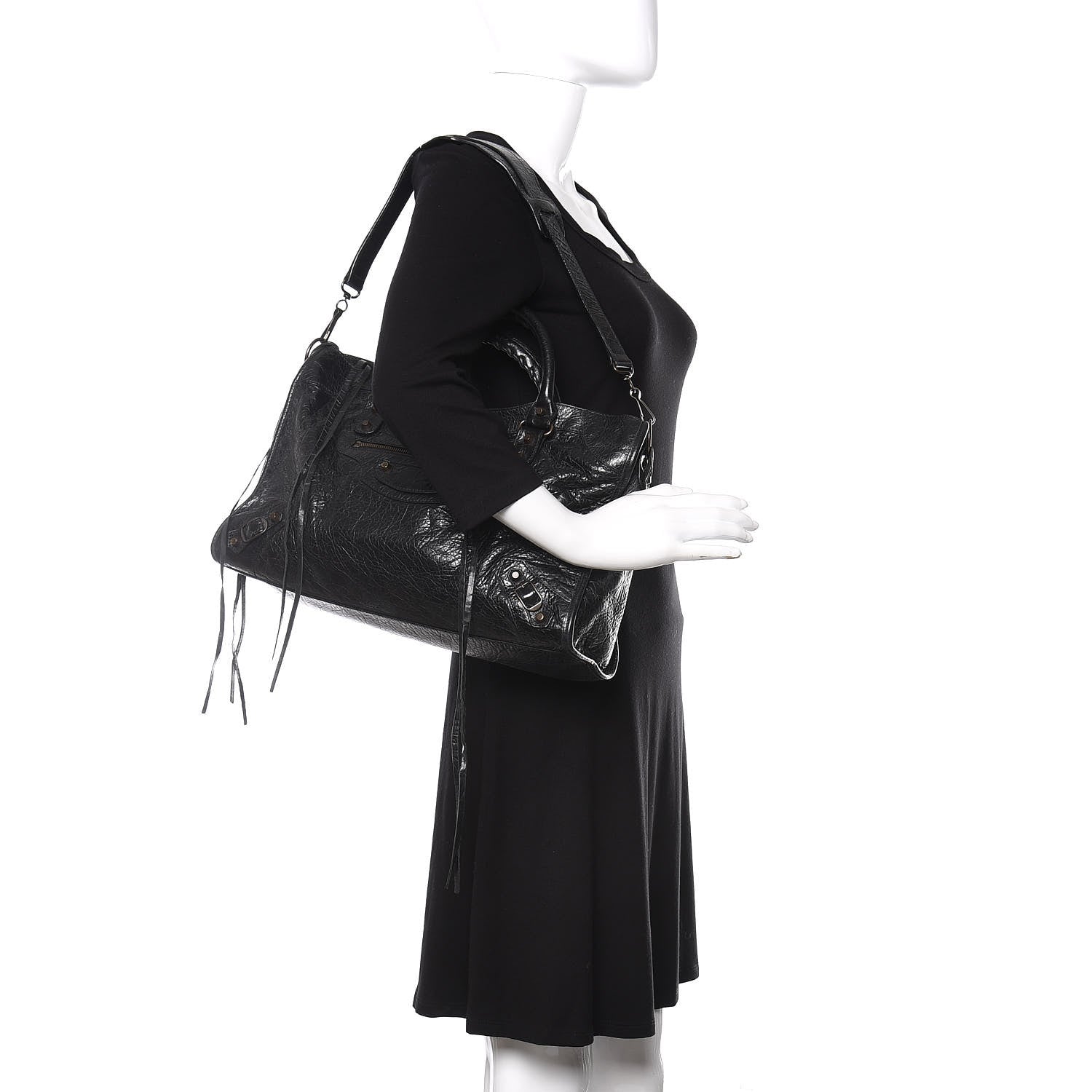 Balenciaga Agneau Classic Hardware City Black 2 of 9
