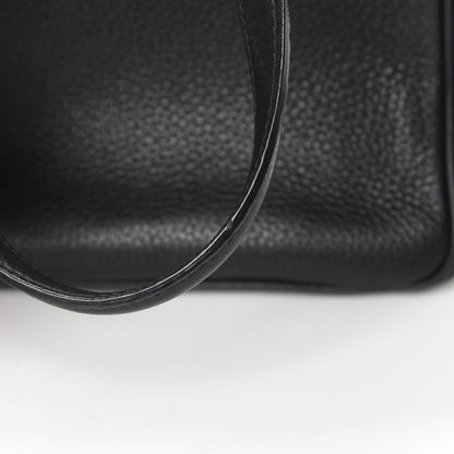 Gucci Pebbled Calfskin Small 1973 Top Handle Satchel Black 11 of 15
