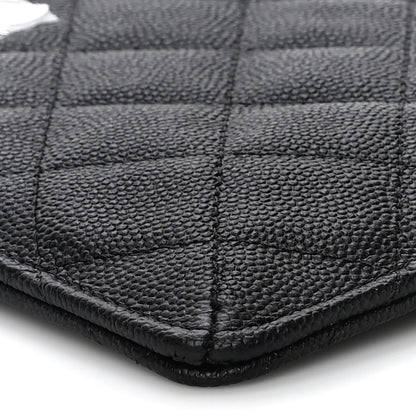 Chanel Caviar Quilted Classic iPhone Pouch Black 9 of 11