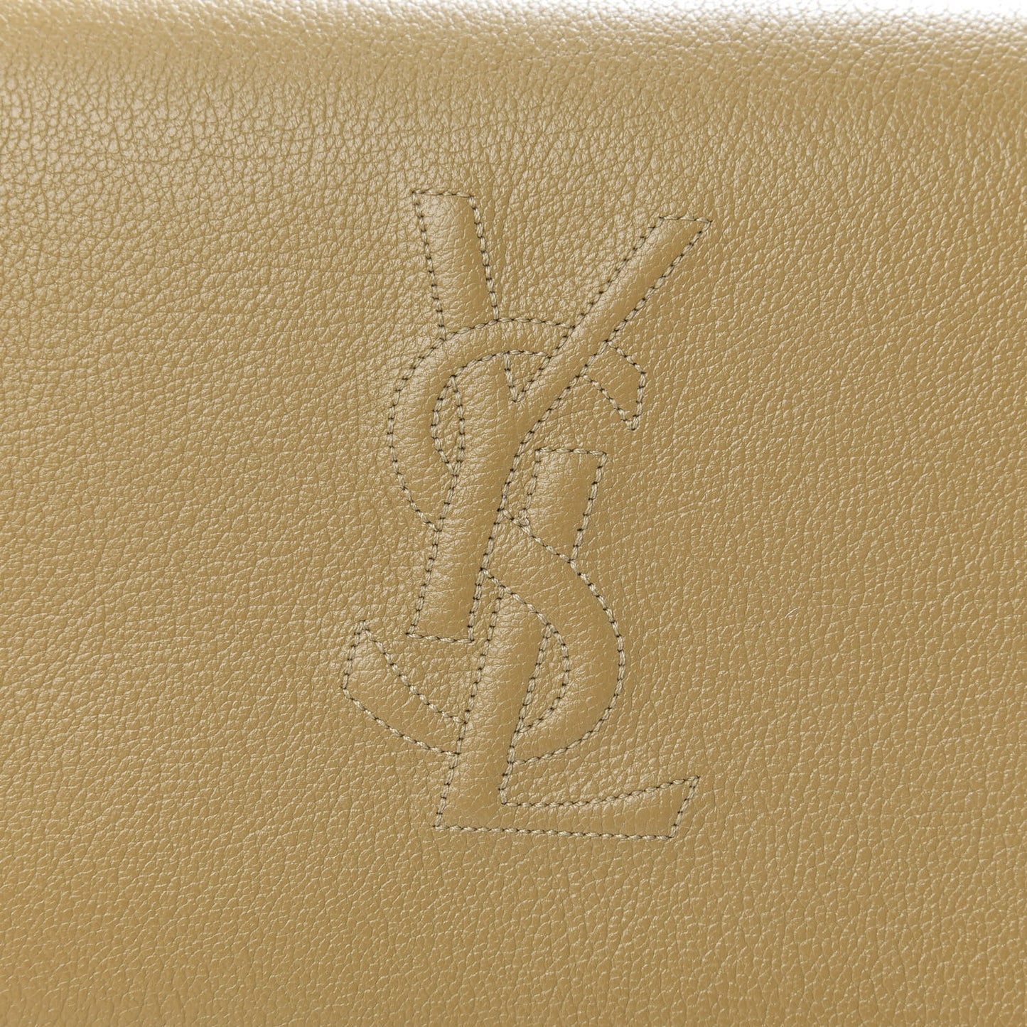 Calfskin Belle de Jour Chain Clutch Beige