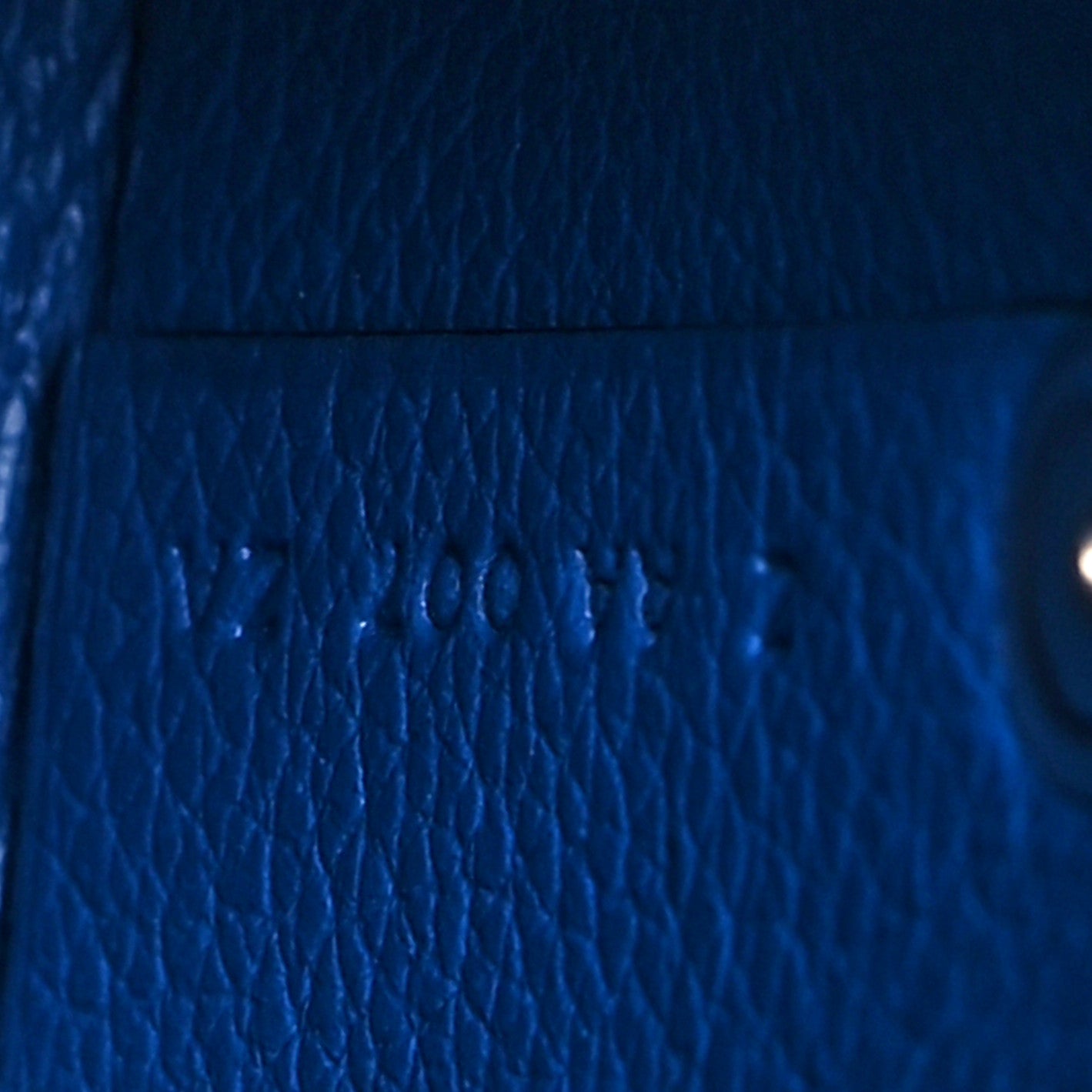 Evercolor Verso Bastia Coin Purse Bleu Saphir Bleu France