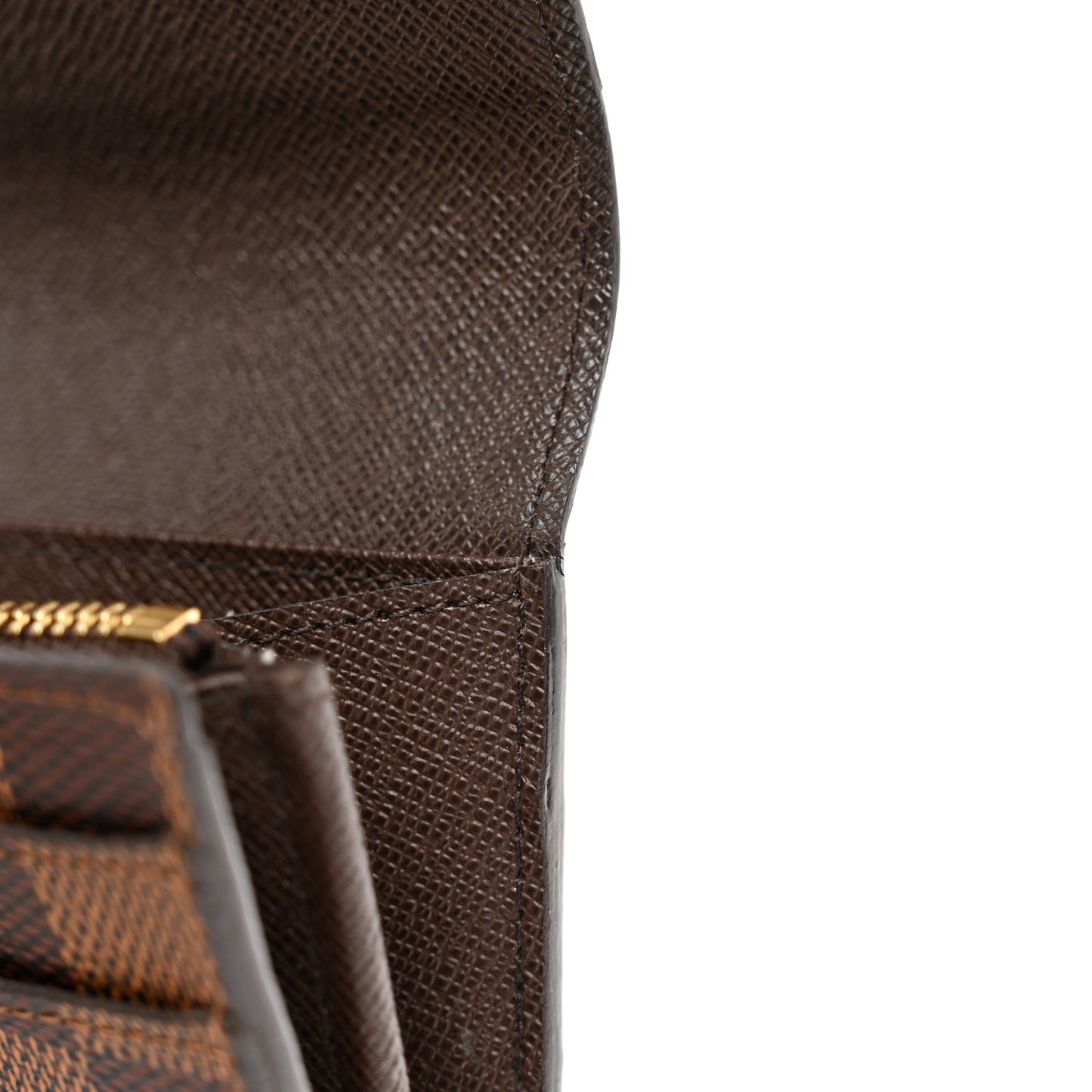 LOUIS VUITTON Damier Ebene Sarah Wallet