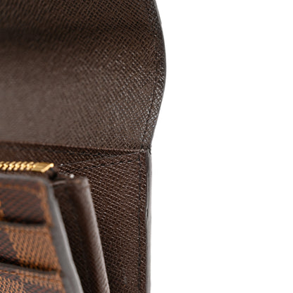 Louis Vuitton LOUIS VUITTON Damier Ebene Sarah Wallet 7 of 8