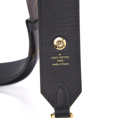 Louis Vuitton Monogram Bandouliere Shoulder Strap Black 3 of 4