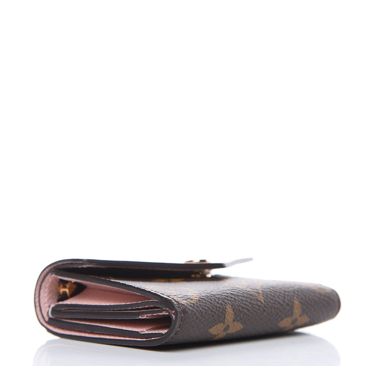 Monogram Zoe Wallet Rose Ballerine
