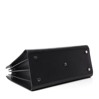 Saint Laurent Grained Calfskin Small Sac De Jour Black 4 of 11