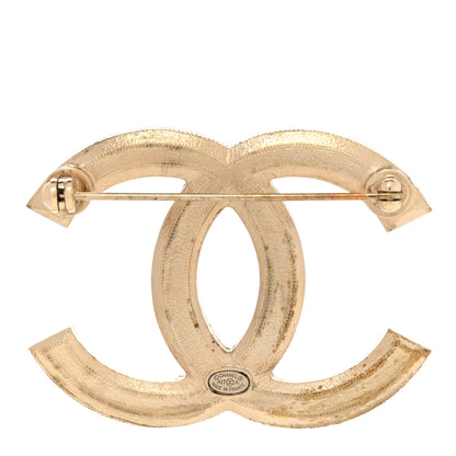 Chanel Pearl CC Brooch Gold 3 of 6
