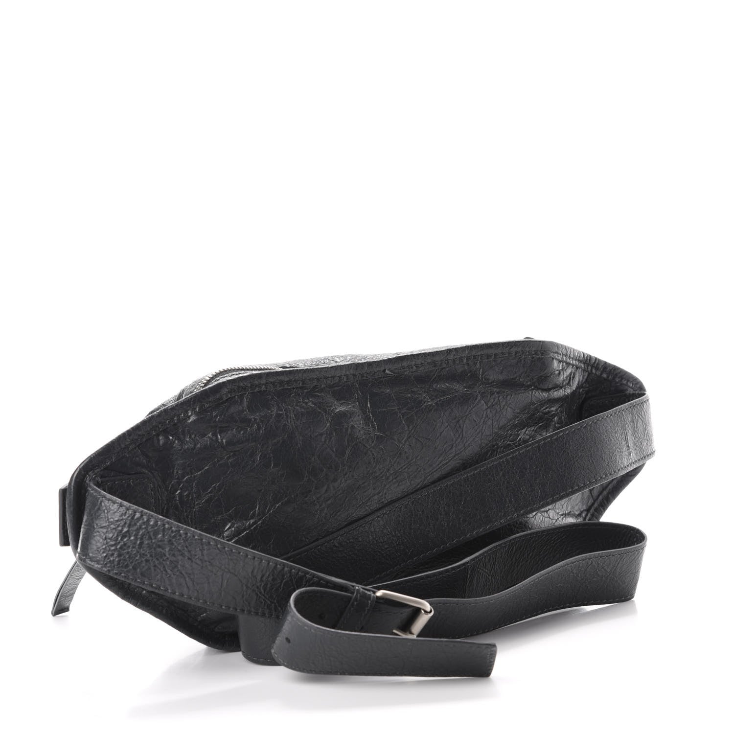 Balenciaga Lambskin Classic Hardware Neo Lift Hip Blag Black 3 of 11