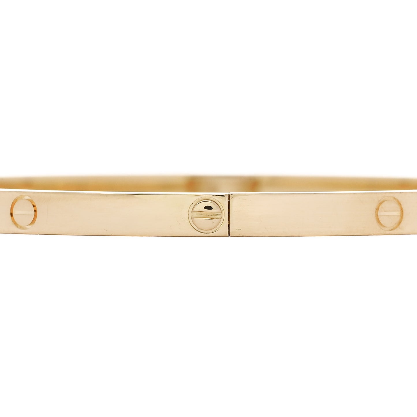 18K Yellow Gold Small LOVE Bracelet 19
