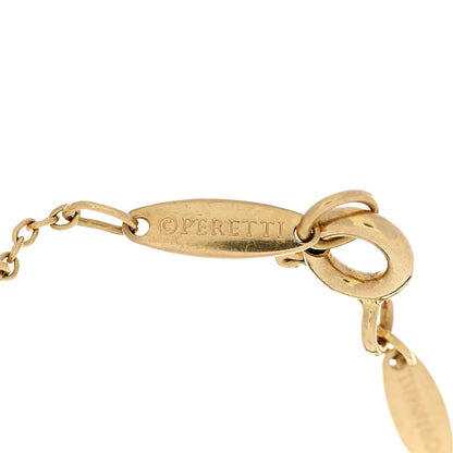 Tiffany 18K Yellow Gold Cultured Pearl 5.5-6mm  Elsa Peretti Pearls By The Yard Bracelet 4 of 5