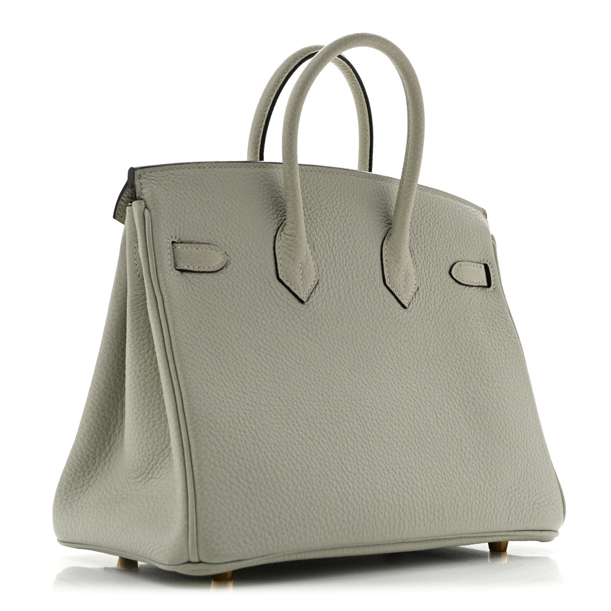 Togo Birkin 25 Gris Neve