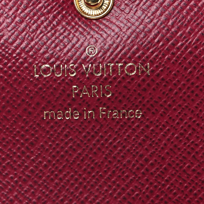 Louis Vuitton Monogram Emilie Wallet Fuchsia 6 of 6