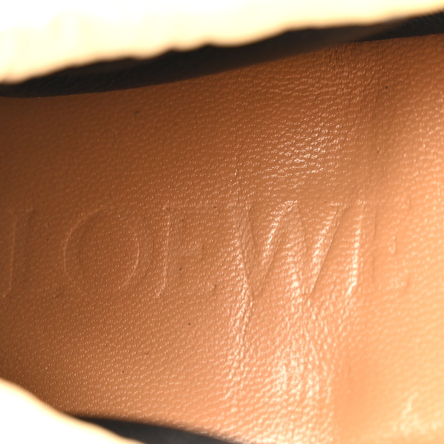 Loewe Lambskin Gate Loafers 36 Milk 7 of 13