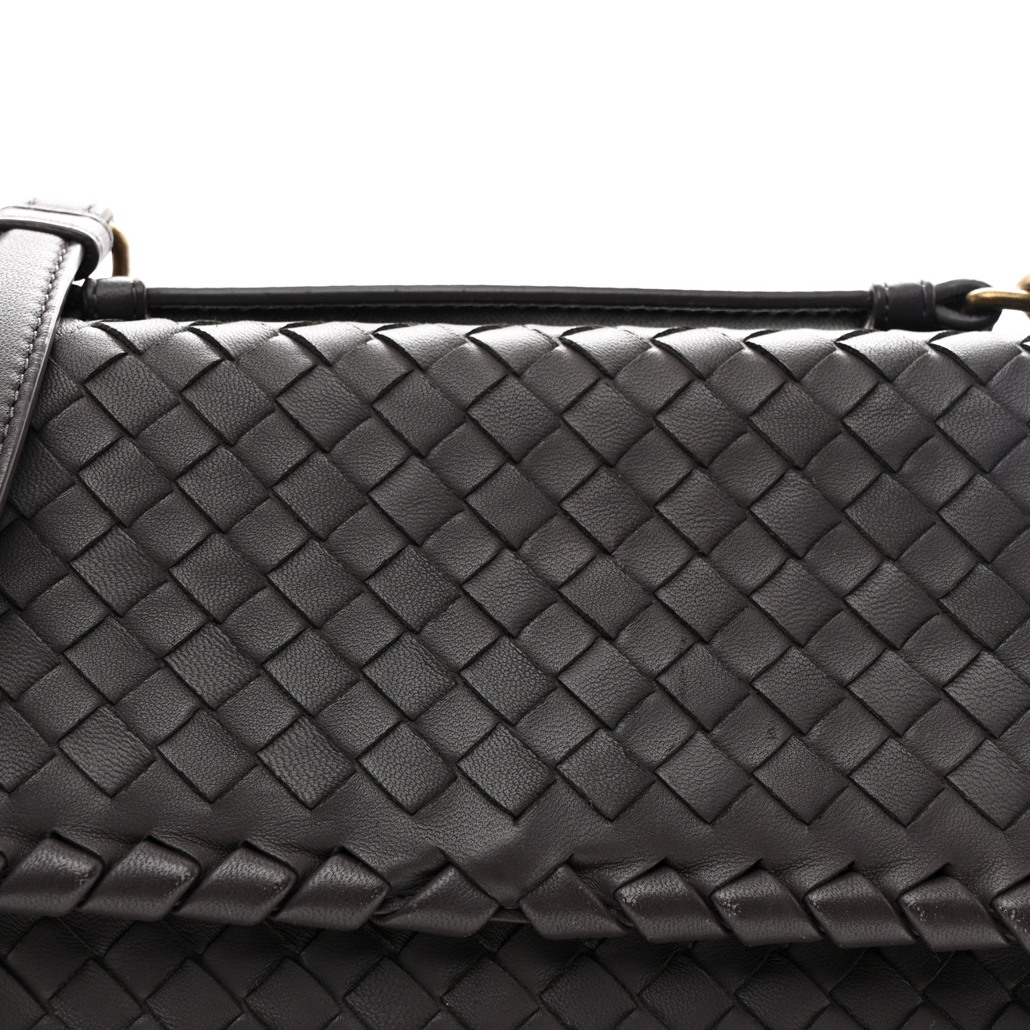 Bottega Veneta Nappa Intrecciato Medium Olimpia Shoulder Bag Quetsche 9 of 11