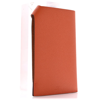 Hermes Epsom Tarmac Dot PM Passport Holder Terre Battue 3 of 10
